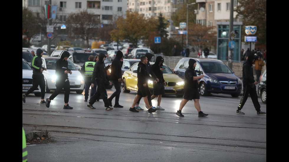 Жители на софийския квартал „Люлин“ на протест