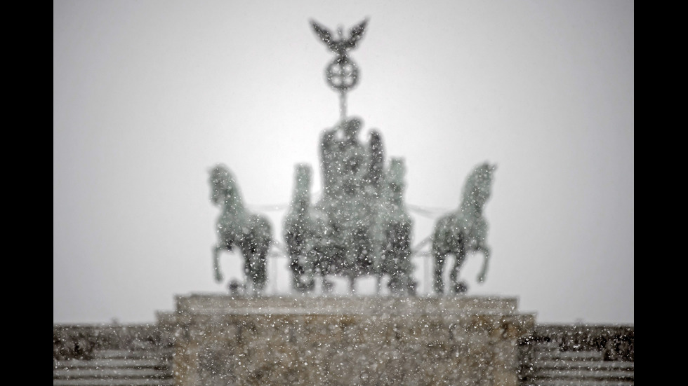 Силен снеговалеж в Берлин – градусите доста под нулата