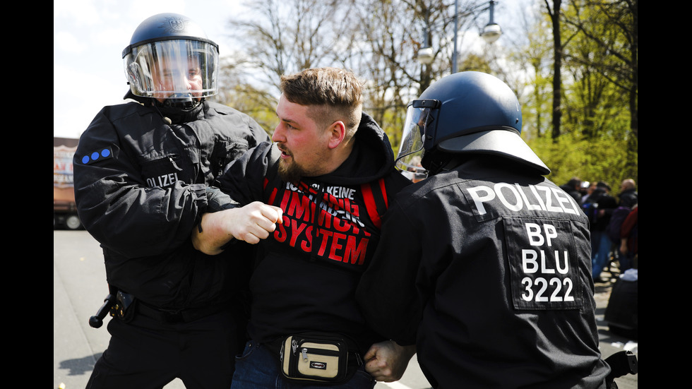 Протест в Германия срещу проектозакон за локдаун