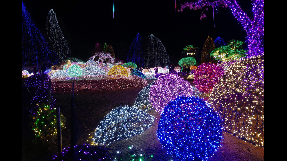 Коледен фестивал в Южна Корея