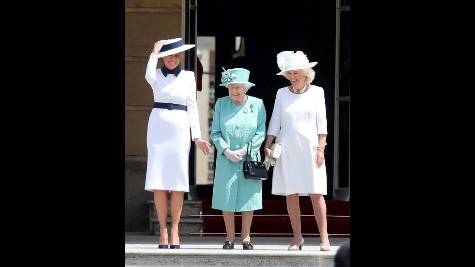 Семейство Тръмп пристигна на официална визита във Великобритания