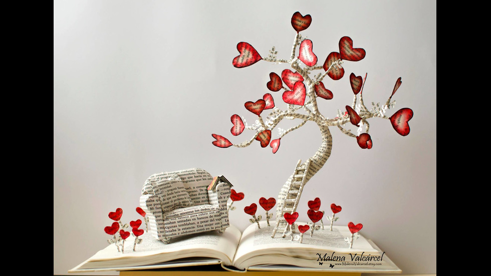 Магически скулптури от хартия