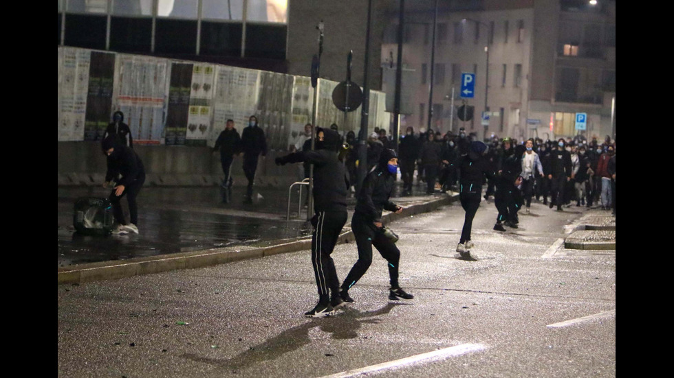 Сблъсъци по време на протест срещу мерките в Италия