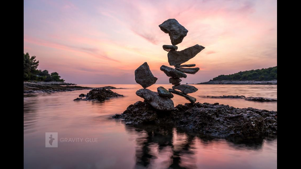 Камъните, които преодоляват гравитацията