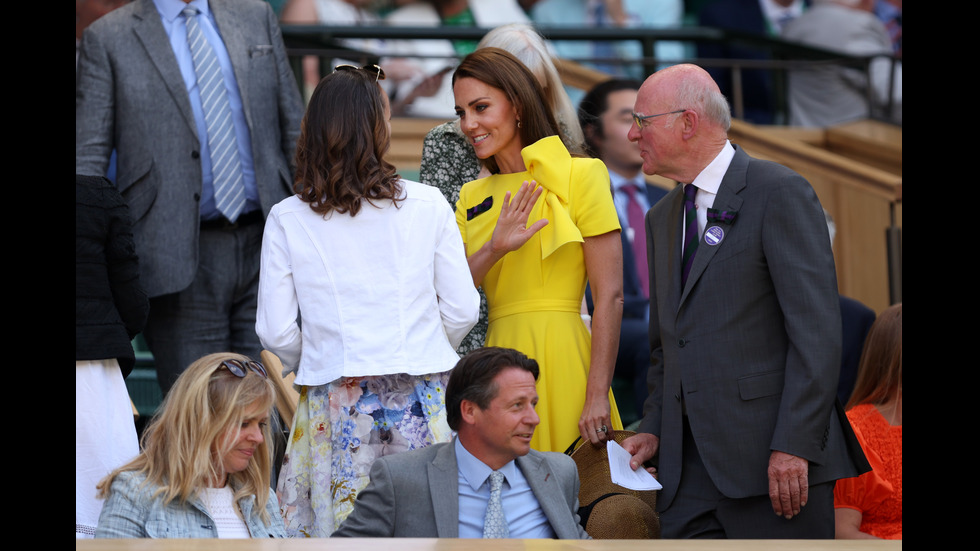 Кейт Мидълтън демонстрира стил и класа на финала на „Уимбълдън” за жени