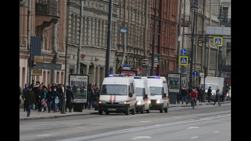 Експлозия в метрото на Санкт Петербург