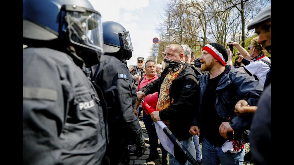 Протест в Германия срещу проектозакон за локдаун