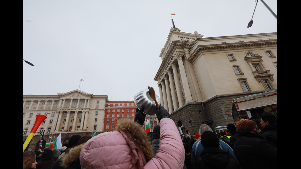 Ресторантьорите излязоха на протест