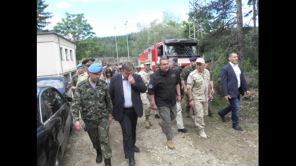 България и Гърция в съвместна антитерористична демонстрация на границата