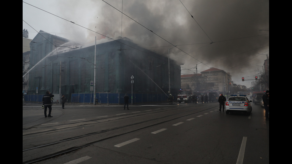 Пожар в емблематично столично заведение