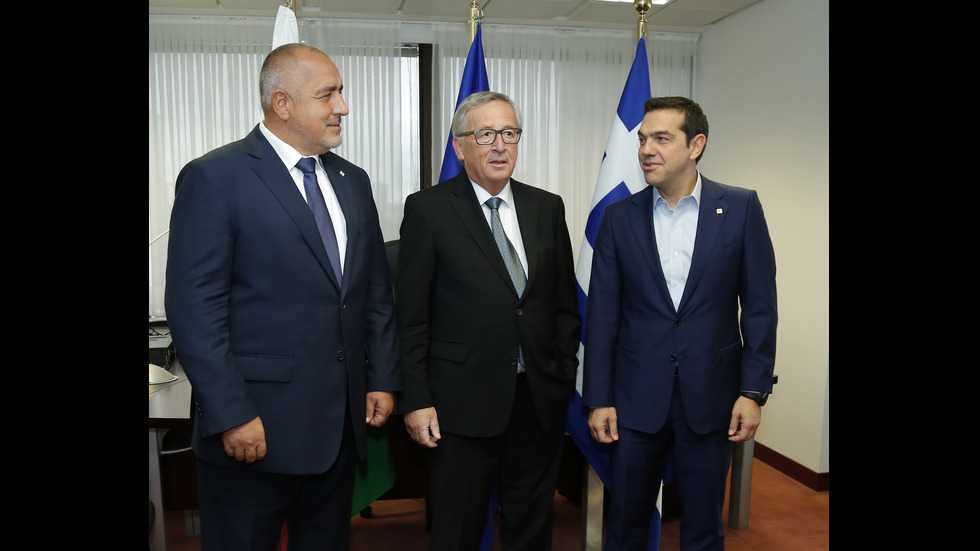 Борисов се срещна с Ципрас и Юнкер