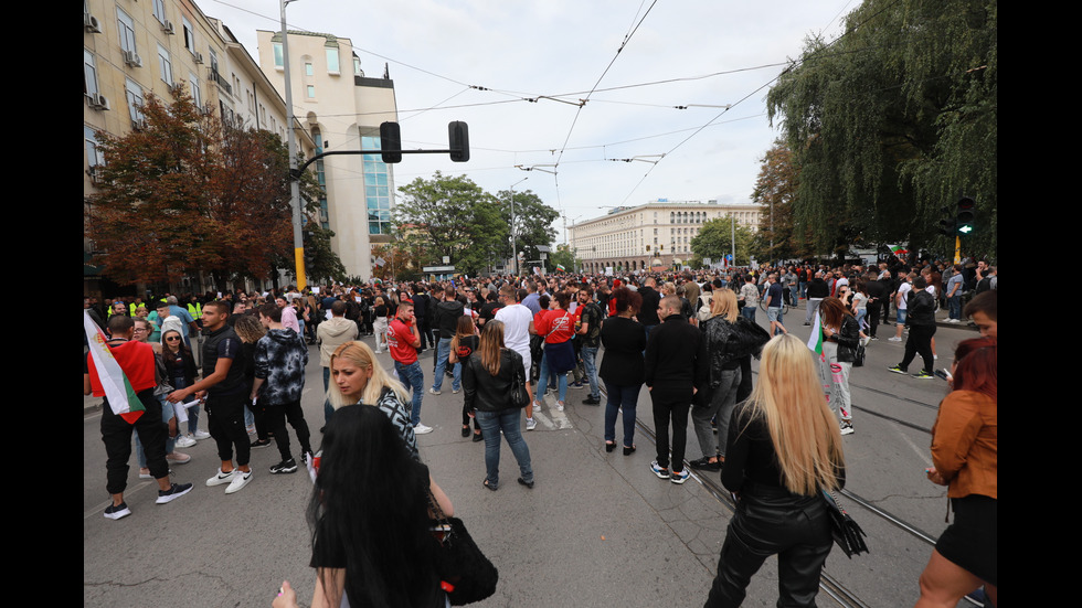 Протестиращи блокираха бул. "Цар Освободител"