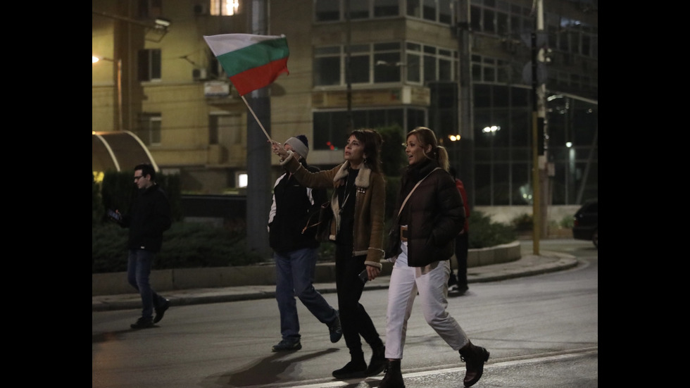 Поредна вечер на протести в София