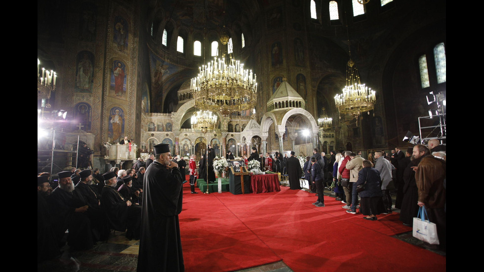 България се прости със своя патриарх