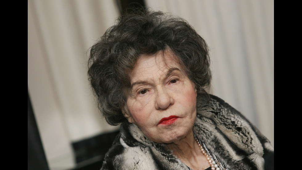 Голямата актриса Стоянка Мутафова - на 96 г.