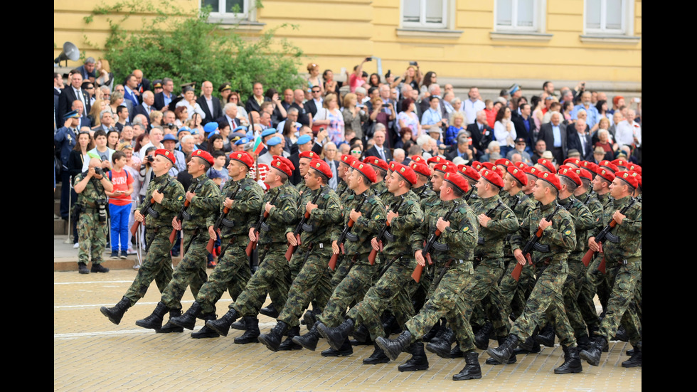 Военният парад в София