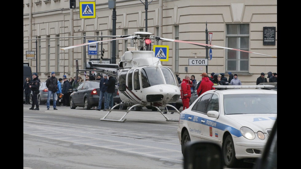 Експлозия в метрото на Санкт Петербург