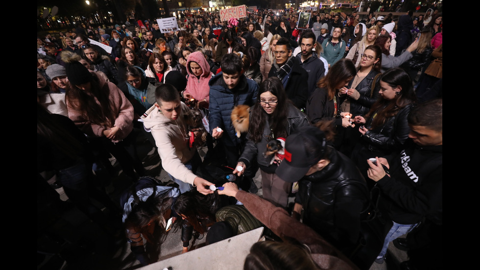 „Справедливост за Мая”: Стотици столичани излязоха на протест