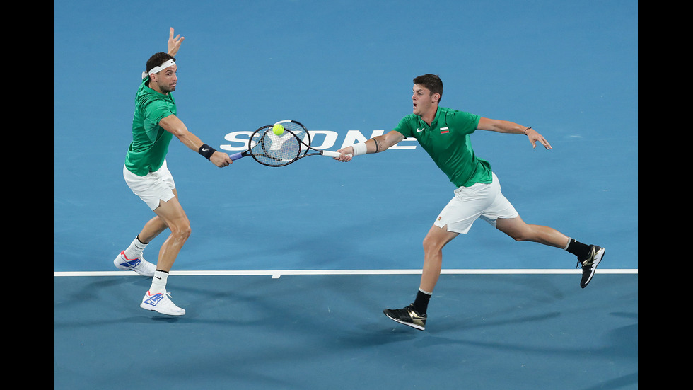 България - Великобритания (двойки), ATP Cup