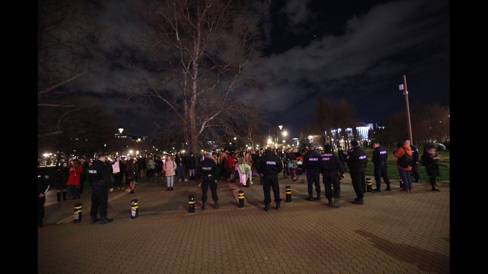 Шествие "Нито една повече" тръгна по бул. "Витоша" в София
