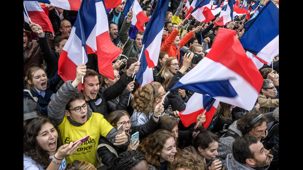 Еманюел Макрон е избран за президент на Франция