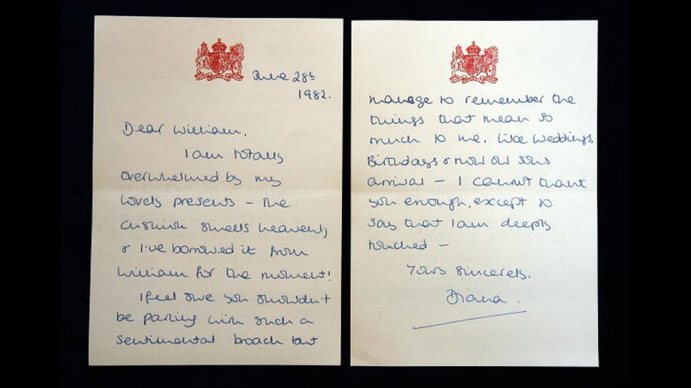 Из писмо на лейди Даяна: Хари постоянно има проблеми в интерната