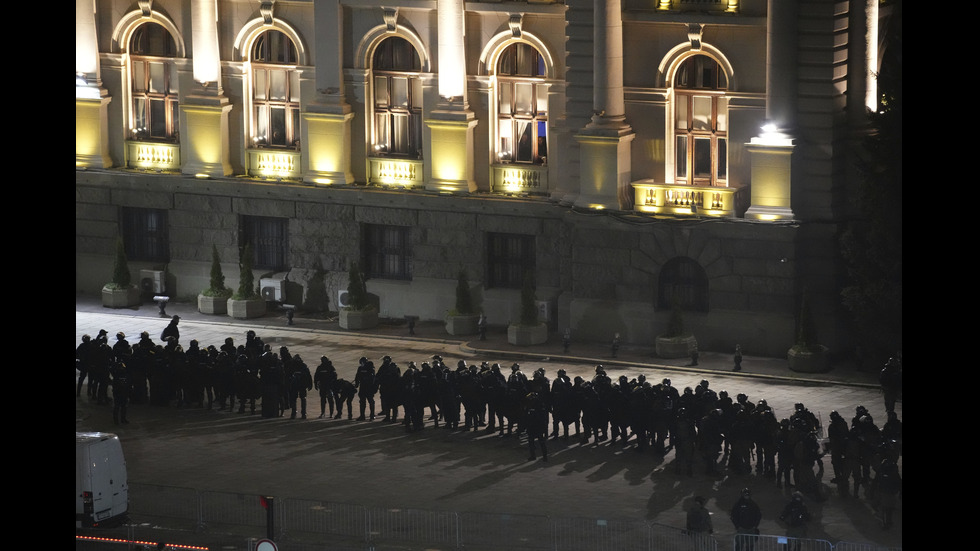 Най-големият антиправителствен протест в Сърбия