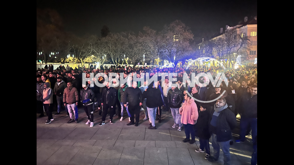 Контрапротести в подкрепа на кабинета „Желязков” в Стара Загора