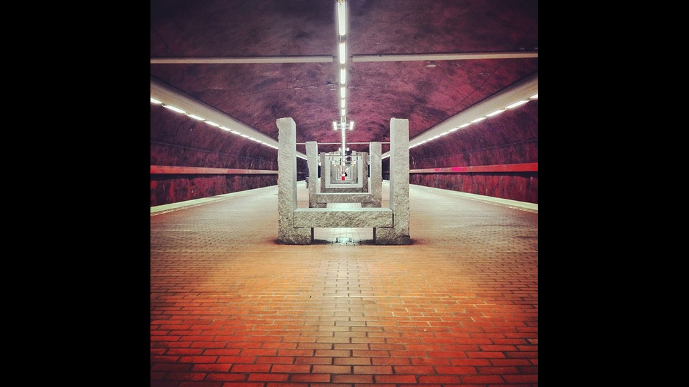 Стокхолмското метро ще ви изуми