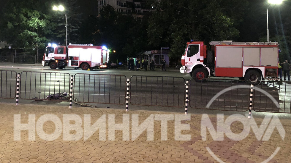 Снимки от тежката катастрофа в София