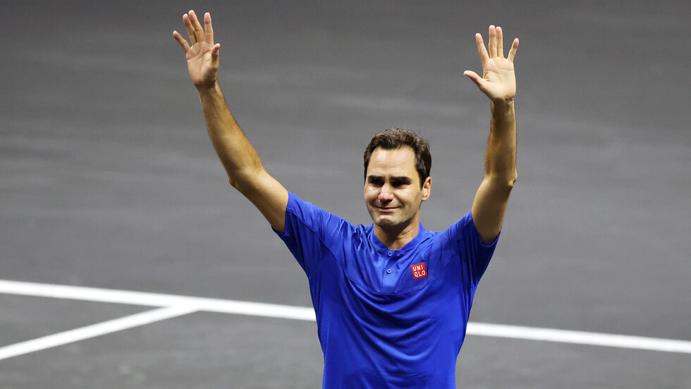 Роджър Федерер се сбогува с професионалния тенис