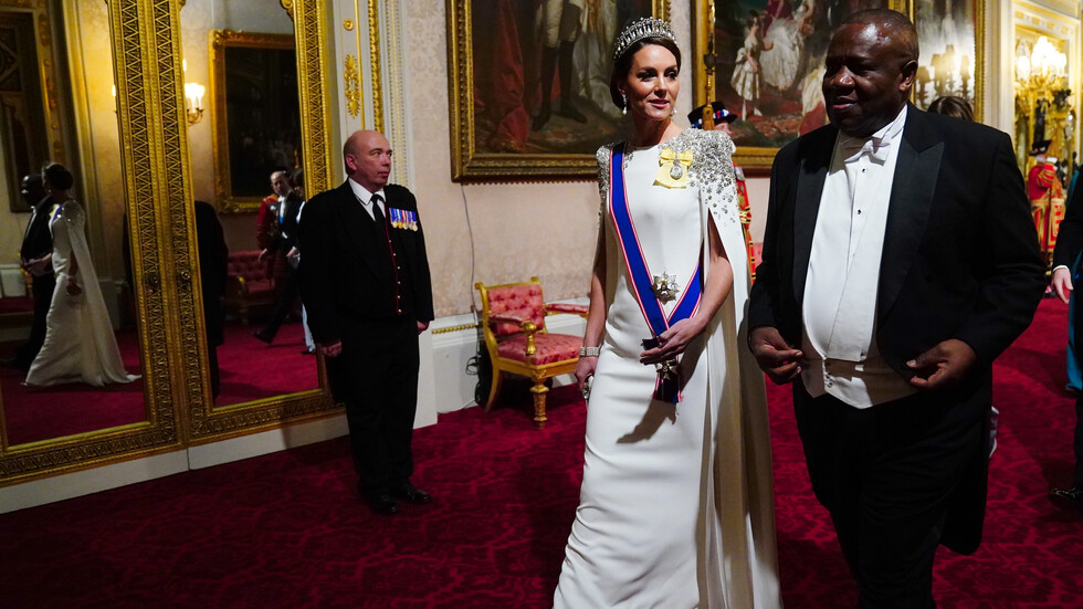 Кейт отново блесна на първия си прием като принцеса на Уелс