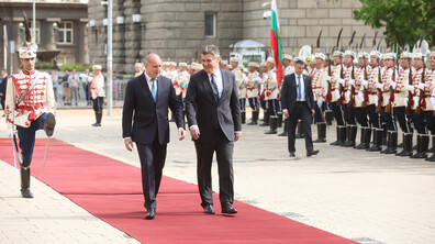 Президентът на Хърватия пристигна у нас по покана на Румен Радев