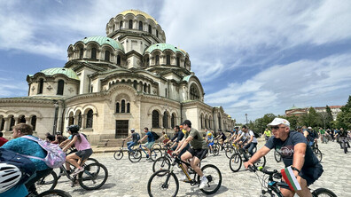 Световен ден на велосипеда: Велошествие премина през центъра на София