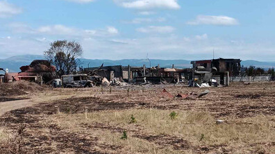 След пожара в складовете за фойерверки край Елин Пелин