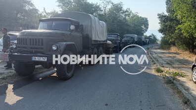 Продължава борбата с разгорелия се отново пожар край Сунгурларе
