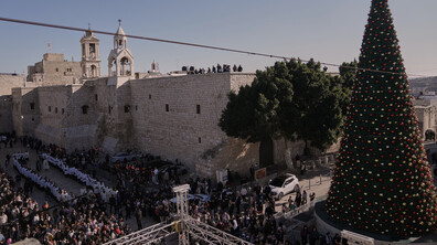Витлеем празнува първата си Коледа след примирието в Газа