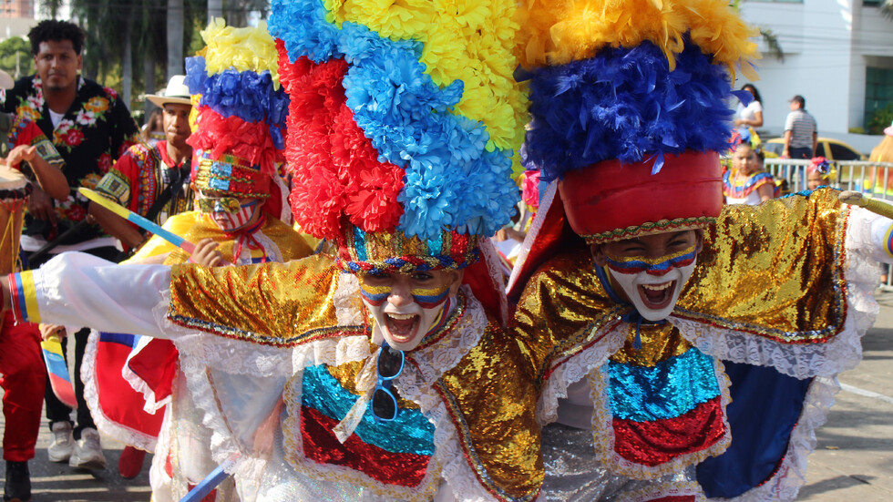 Детски карнавал в Колумбия