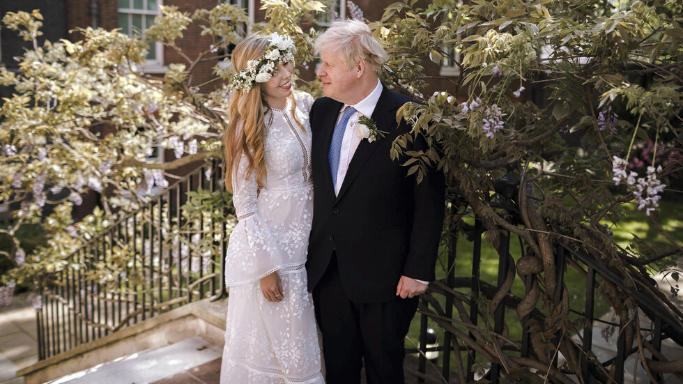 Борис Джонсън се ожени на тайна церемония