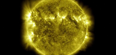 NASA показа 10 години от живота на Слънцето