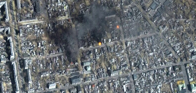 Сателитни снимки показват щетите в Украйна