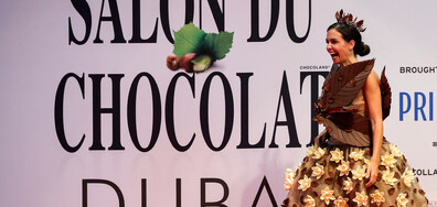 Шоколадови рокли на ревю в Дубай