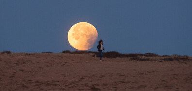 Лунното затъмнение - кадър от Испания