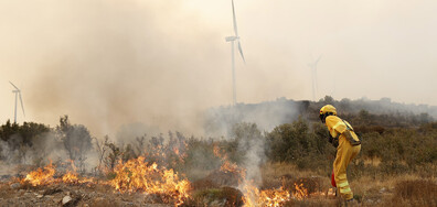 Горски пожар в Испания