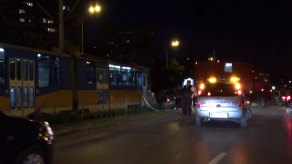 Катастрофа с трамвай на бул. "България", София