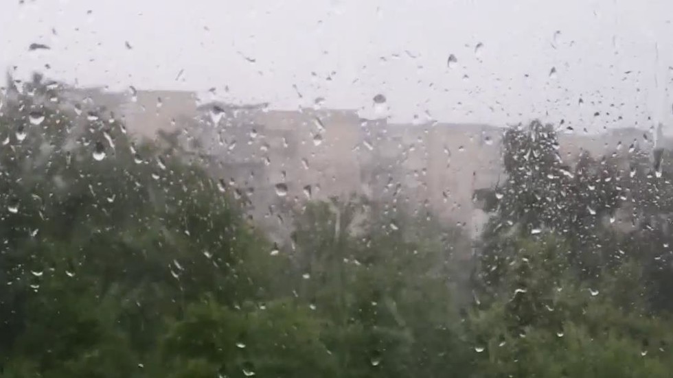 Страшен дъжд в Пловдив