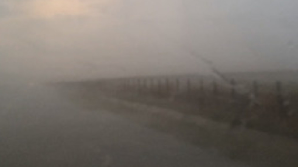 Буря магистрала "Тракия"