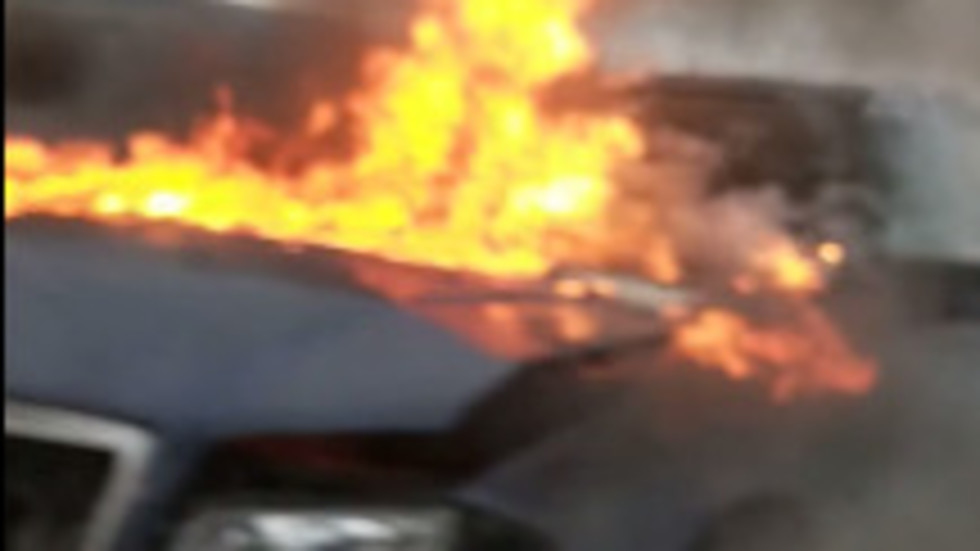 Пожар на магистрала "Хемус"