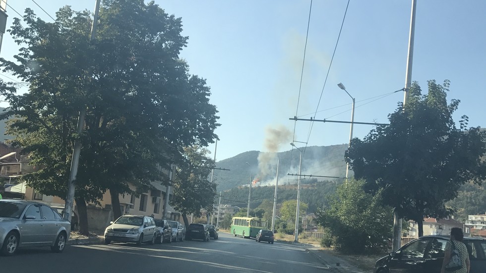 Пожар в Сливен