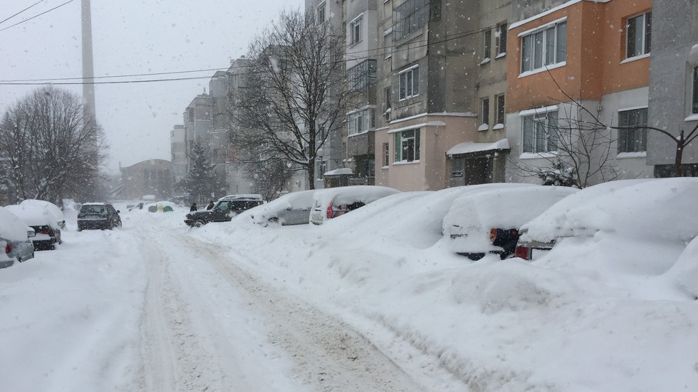 Зимната обстановка в Шумен